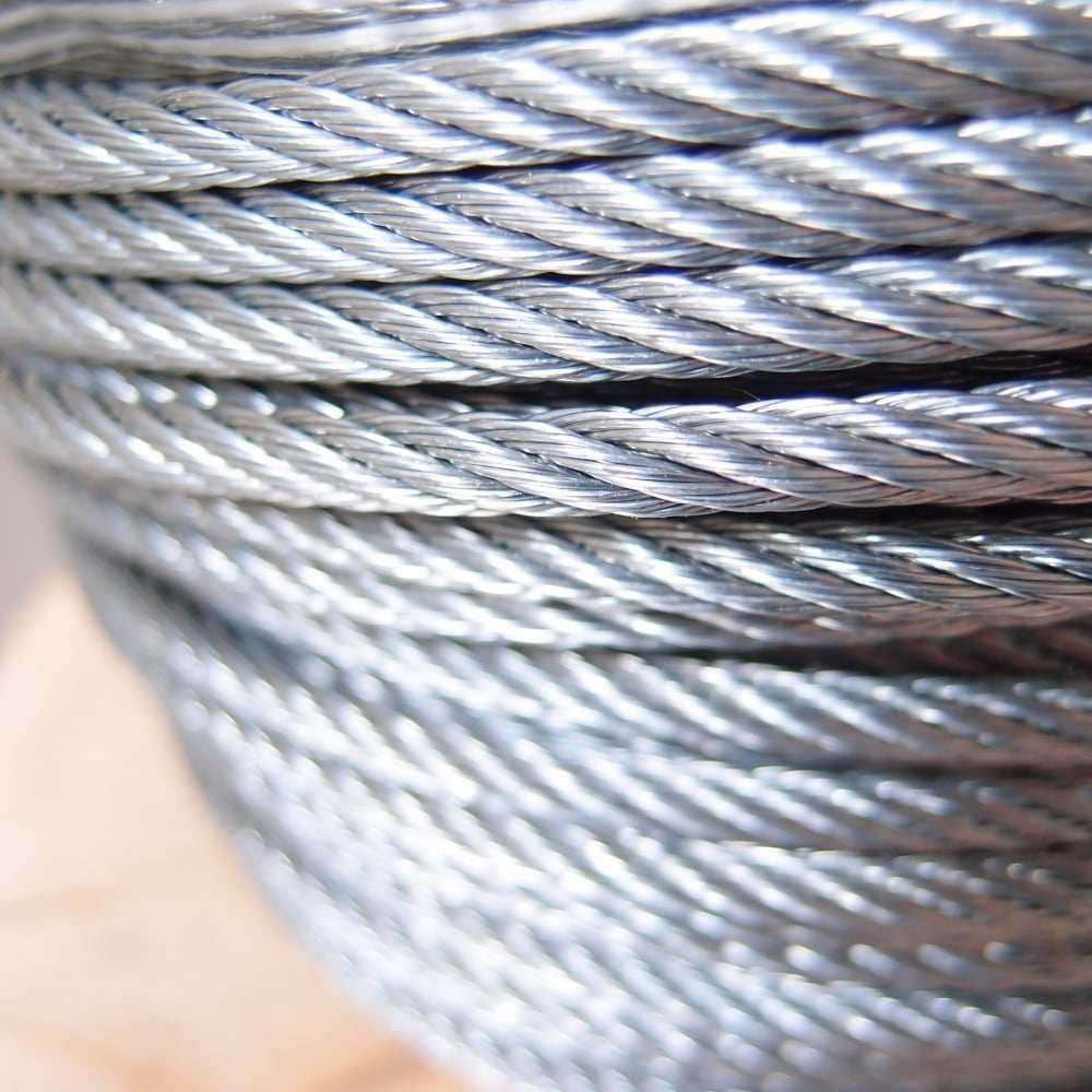 4V no-rotating steel wire rope ungalvanized