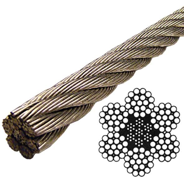 round strand steel wire rope