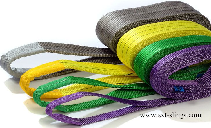 1T-10T polyester flat webbing slings EN standard