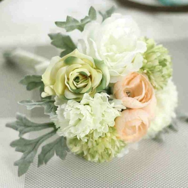 artificial flower bouquet bridal bouquet wedding party decoration flower