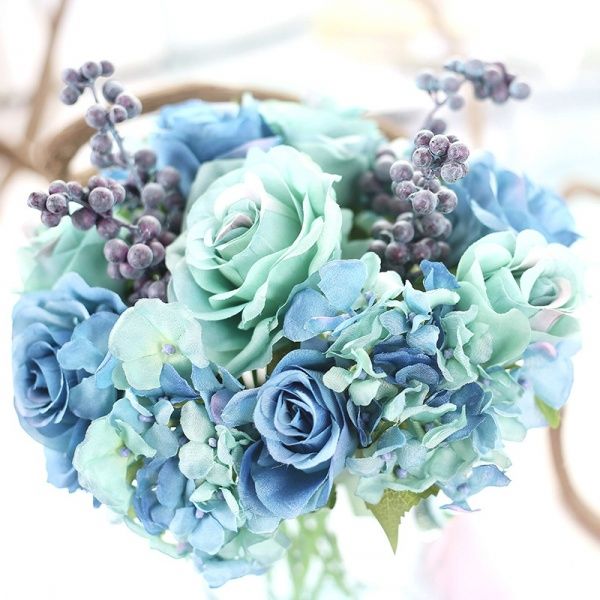 artificial flower bouquet bridal bouquet wedding party decoration flower