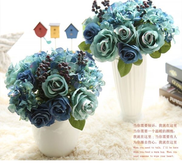 artificial flower bouquet bridal bouquet wedding party decoration flower