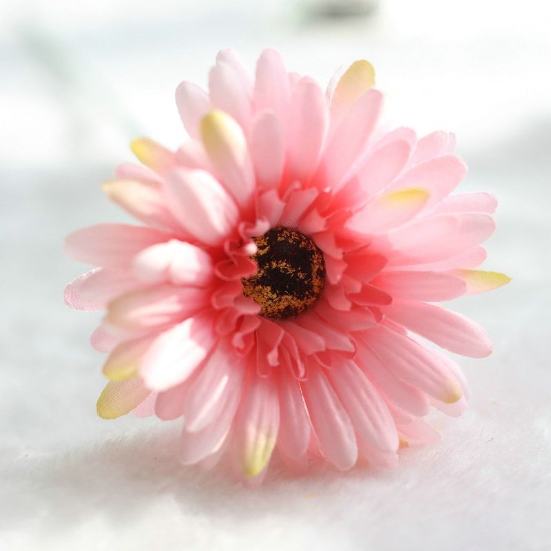 artificial jamesonii flowers, silk Gerbera jamesonii, handmade decorative flower