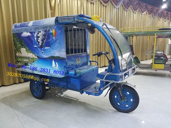 electric taxi tricycle for passenger vehicle