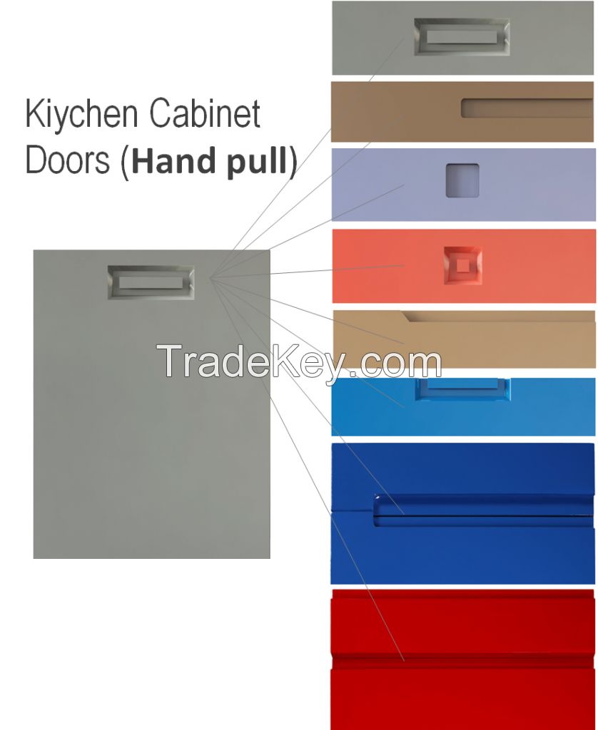 Kitchen Cabinets Doors - MODERN (Hand pull)