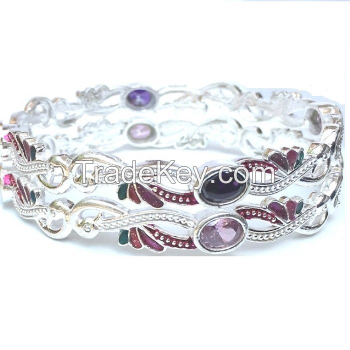 925 silver bangle set