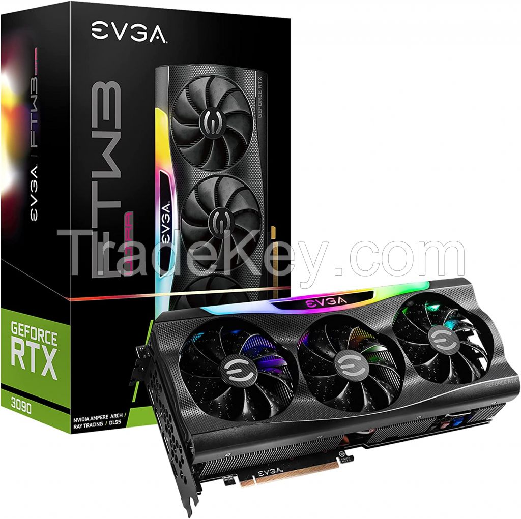 EVGA GeForce RTX 3090 FTW3 Ultra Gaming, 24GB GDDR6X Graphics Card