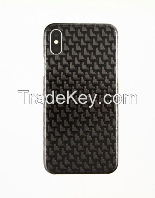 iPhone X Fish tail REAL carbon fiber case
