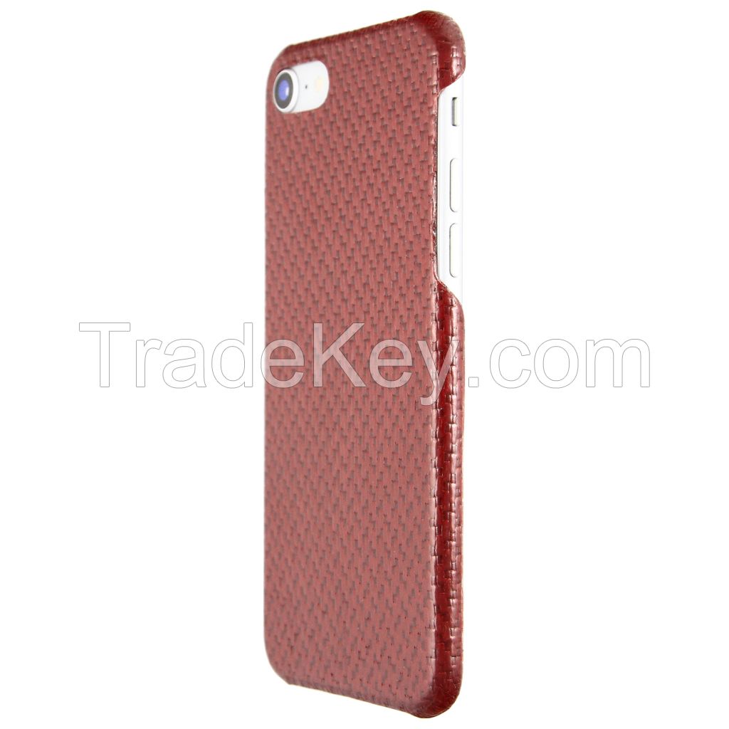 iPhone 7/8 Red Aramid fiber case by DUNCA, Shockproof