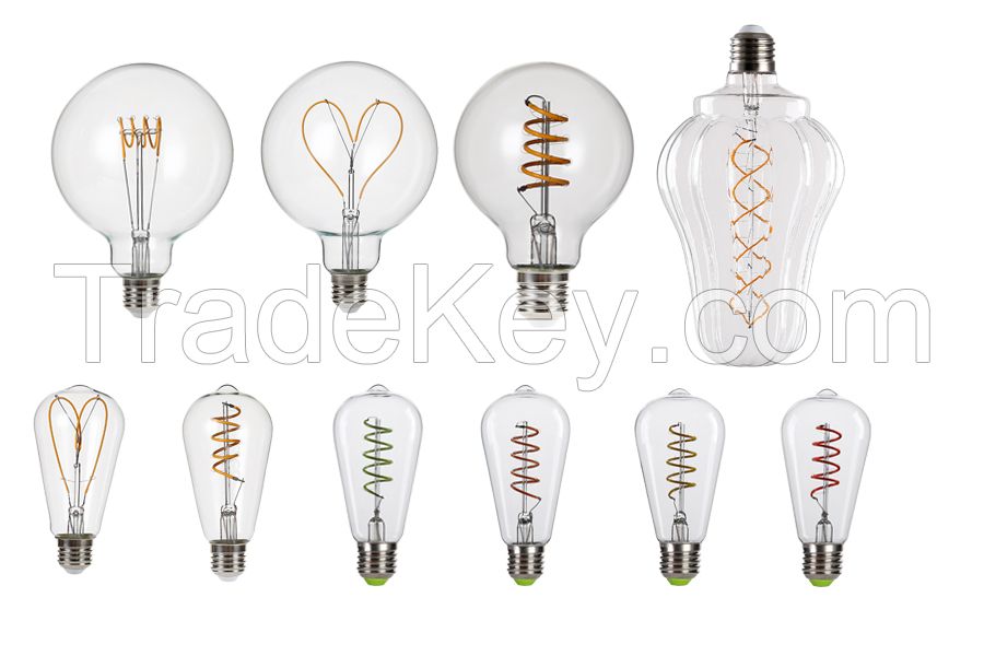 Vintage Soft Filament Decorative Led Bulbs 110v 220v 