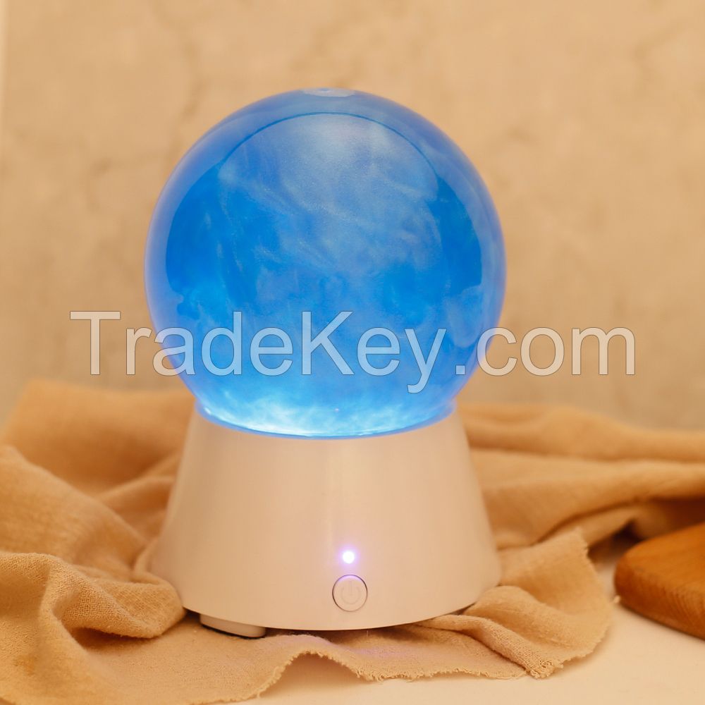 Creative Gift Magic Planet Led Light Rechargeable Wireless Speaker