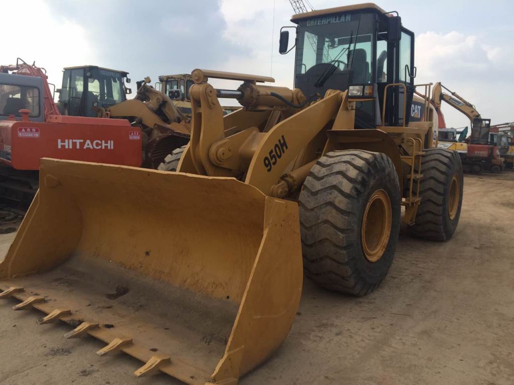 Used Heavy Equipment machine Cat 950h 966h 966f 966g 950e wheel loader for sale in Shanghai