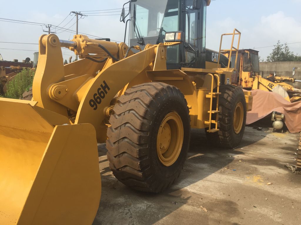 Used Heavy Equipment machine Cat  966h 966f 966g 950e 950h wheel loader for sale in Shanghai