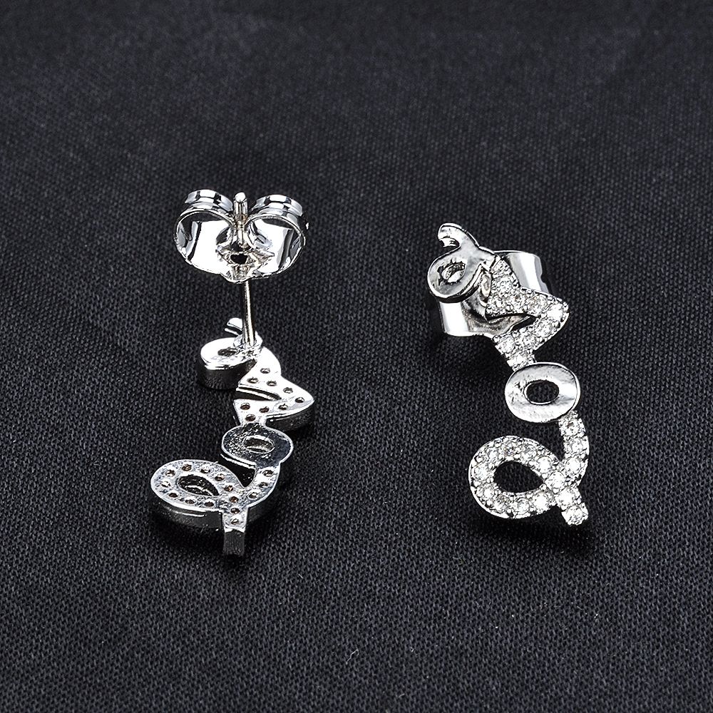 925 Sterling Silver New Design Ear Rings For Women Birthday Gift