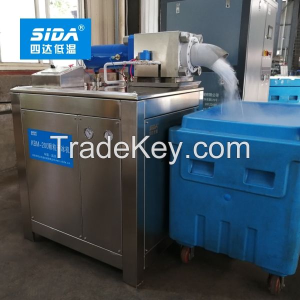 Sida brand small dry ice block making machine 100-300kg/h