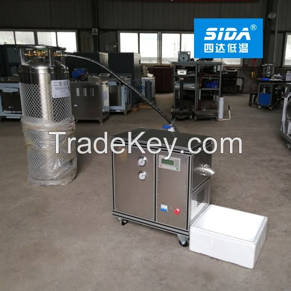 Sida brand small dry ice block making machine 100-300kg/h