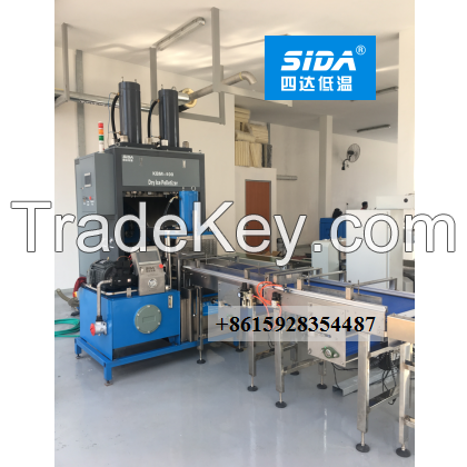 Sida brand dry ice cleaning machine with safe self-lock blasting gun