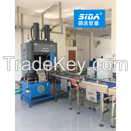 Sida brand dry ice pellet making machine 200kg/h