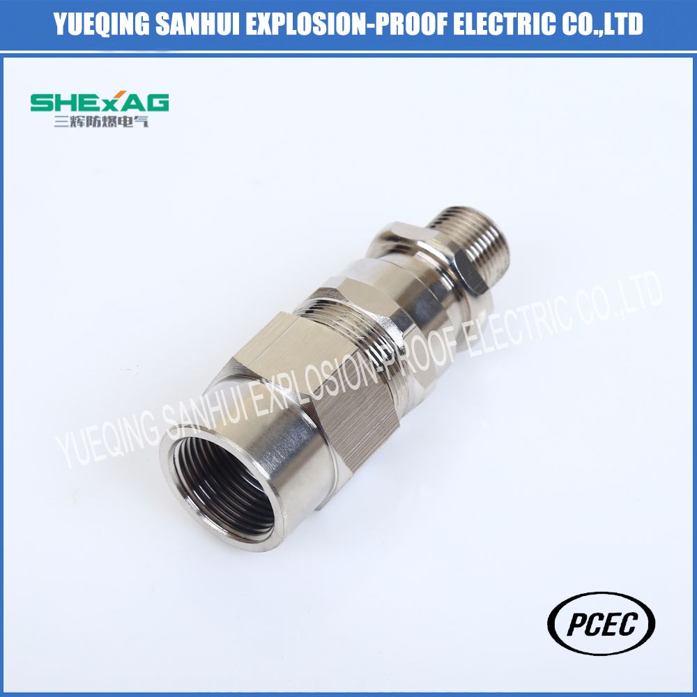 Metal Male thread,and female thread cable gland IP68 for armored cable