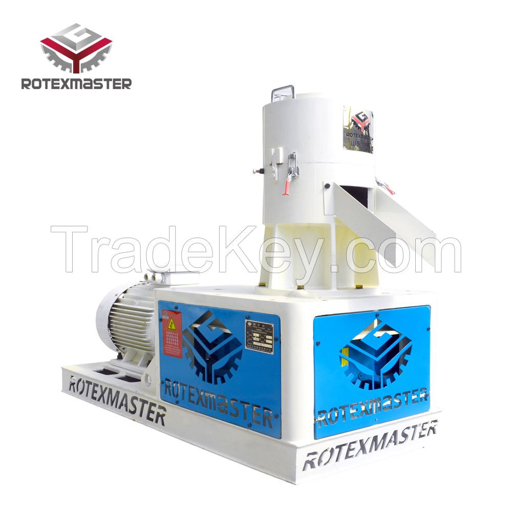 Home Use Wood Pellet Animal Feed Pellet Making Flat Die Pellet Mill