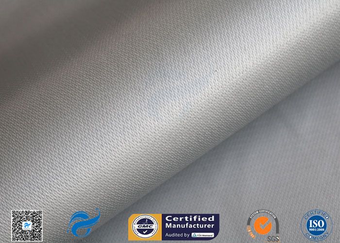 Alkali Free Gray Silicone Coated Fiberglass Fabric