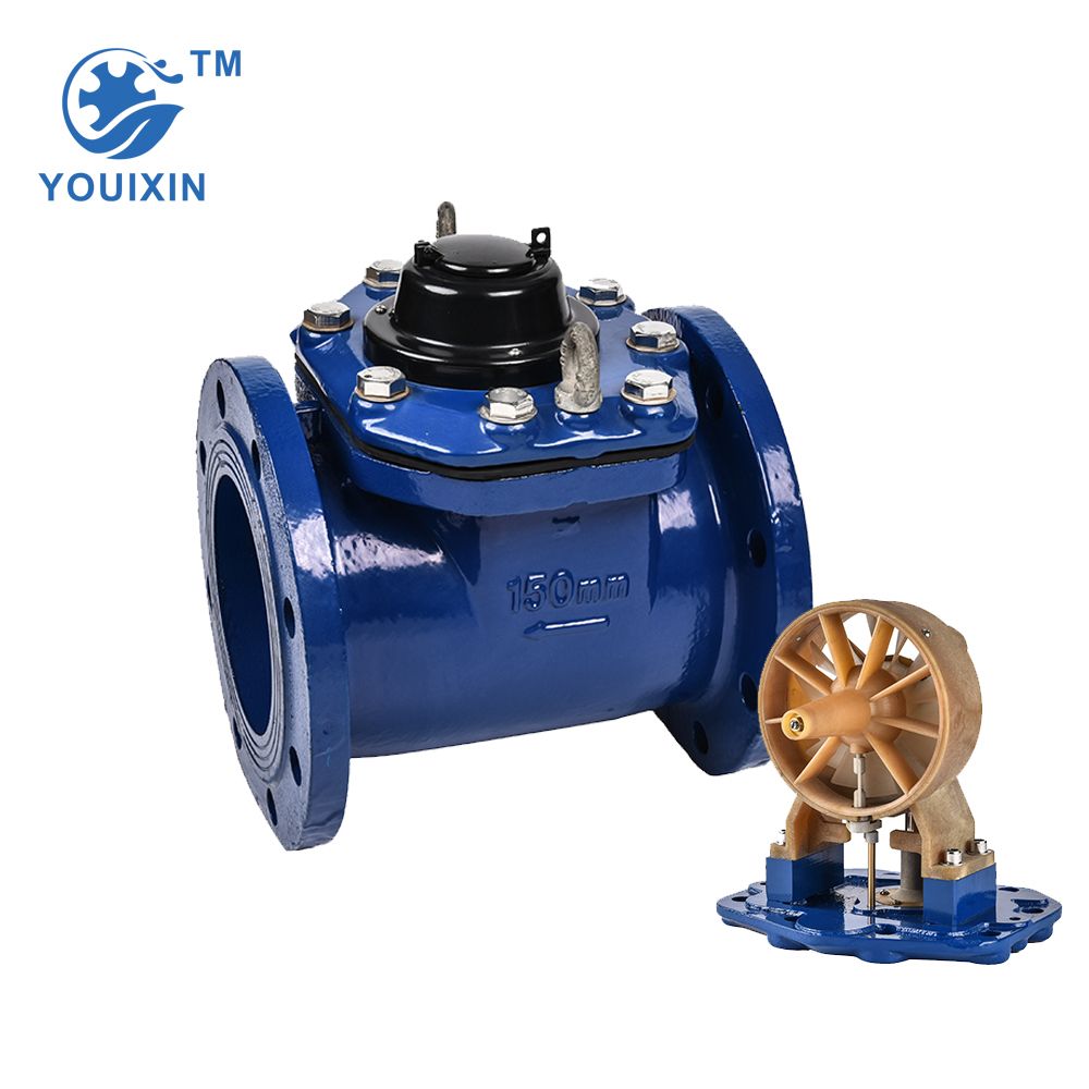 mid-impeller woltman water meter