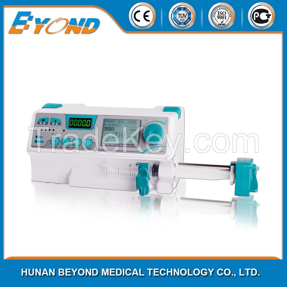 Portable Medical syringe pump for hospital with CE, ISO BYZ-810D