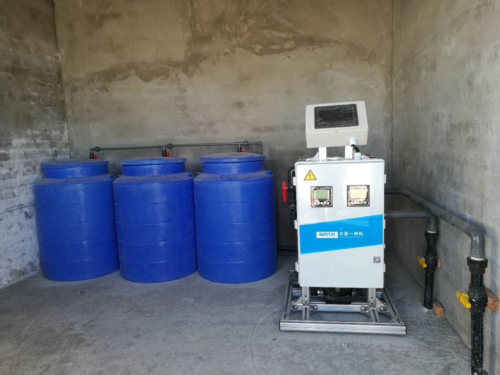 Boyun fertigation machine for EC/PH control