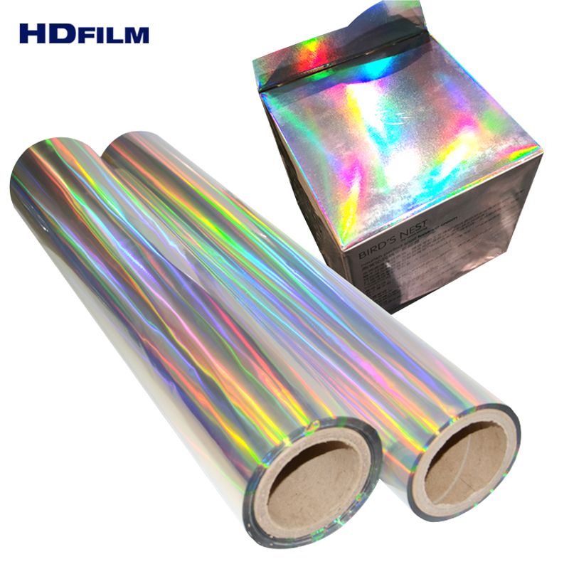 PET Holographic Film for Packaging and Lamination