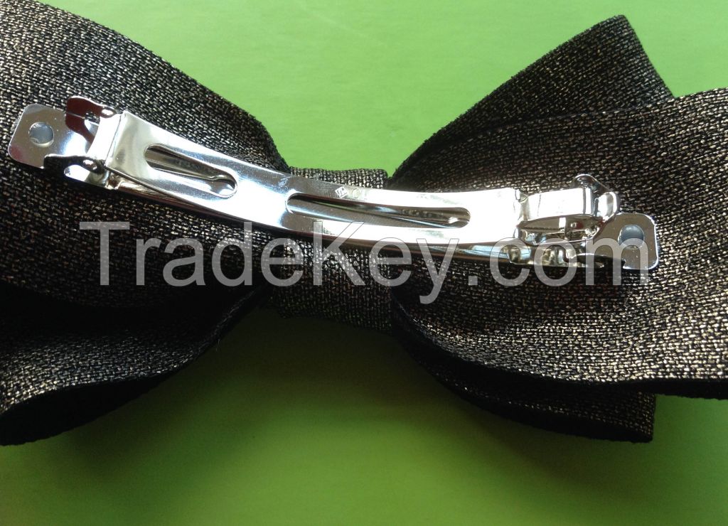 Korean Handmade ribbon bow hair pin clip barrette ponytail holders accessories ko2 gift