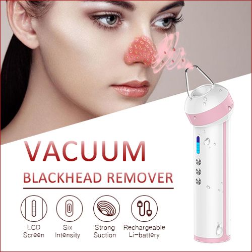 Pores cleaner Blackheads Remover Suction Instrument with LCD