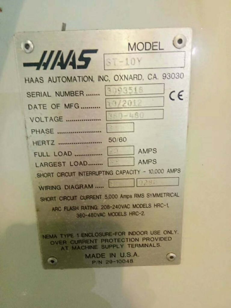 USA HAAS ST-10 Turning-Mill Machine