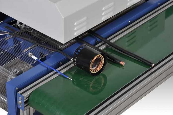ZHRS200B-2 heat shrinkable tube heating and shrinkage machine
