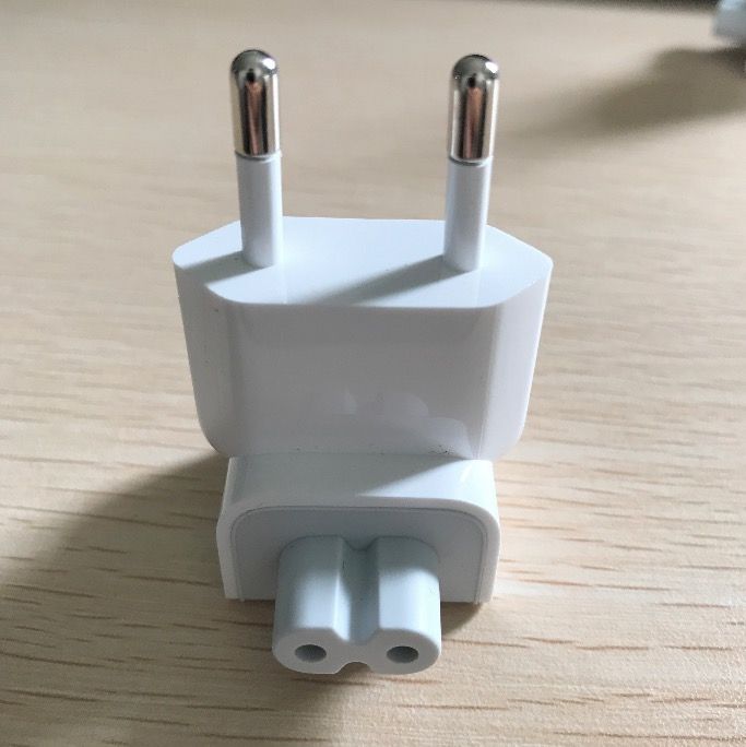Original EU plug adapter for Apple macbook magsafe adapter EU plug
