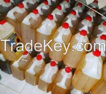 Crude and Refined Sunflower Oil