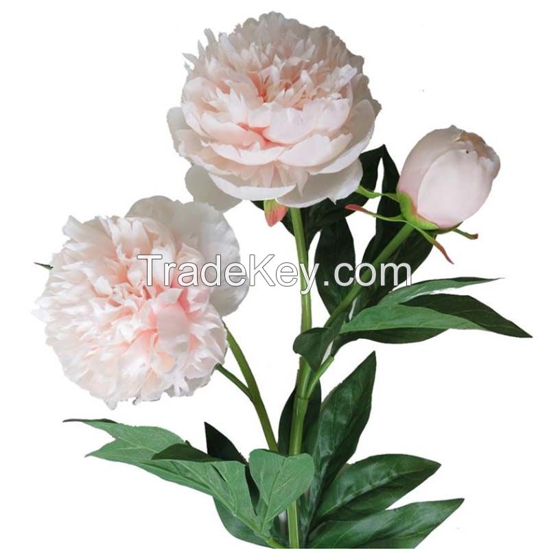 Artificial Flowers Peony In 3 Heads For Home/Hotel/Party