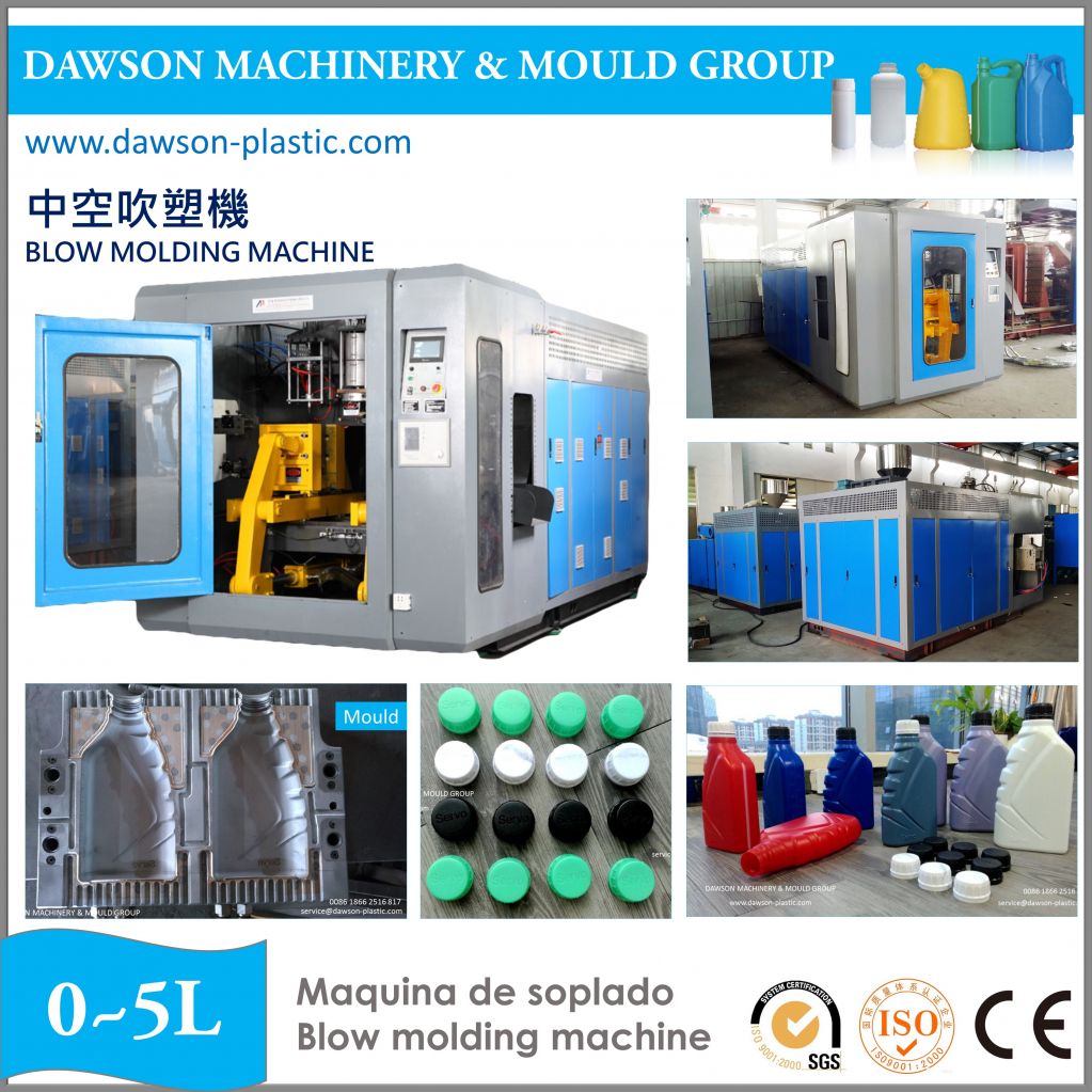 Automatic Blow Molding Machine for 5L Lubricant Bottles