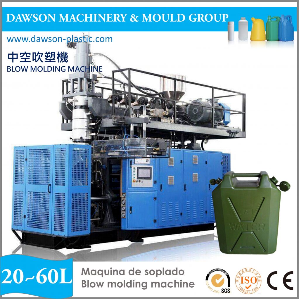 Automatic Accumulation Blow Molding Machine for 20L Jerry Cans with Servo Motor