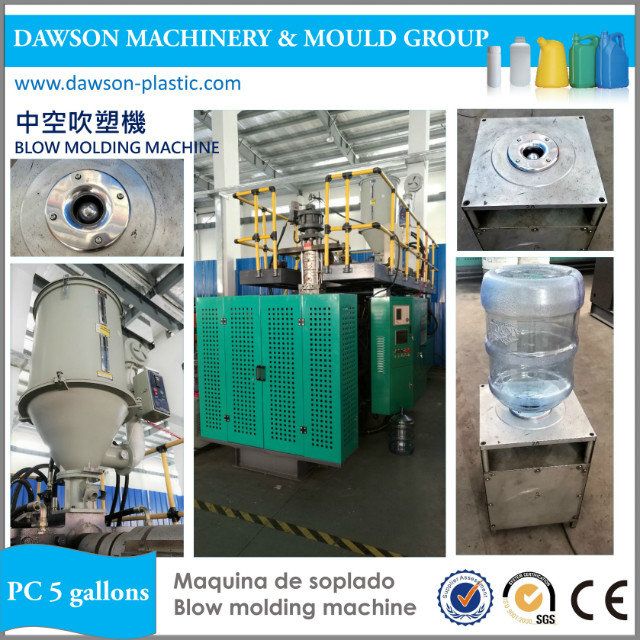 Automatic Extrusion Blow Molding Machine for High Quality PC5Gallon Buckets