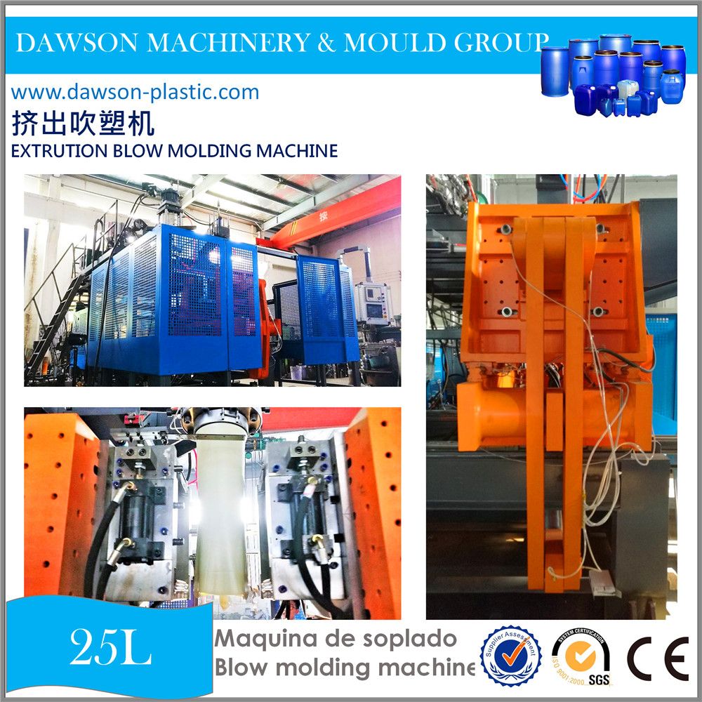 Single Station Extrusion Blow Molding Machine with Servo Motor for 25L Jerry Can bottles