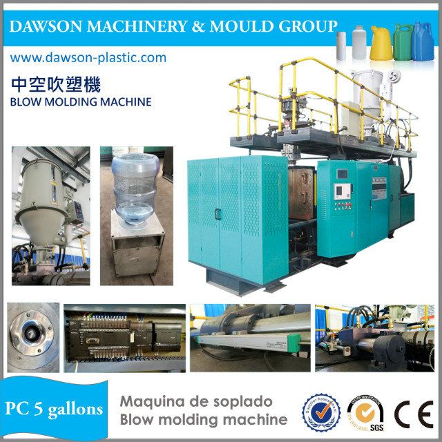 Automatic Extrusion Blow Molding Machine for High Quality PC5Gallon Buckets