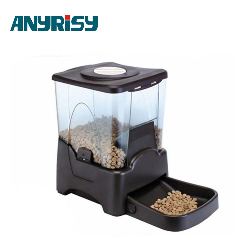 10.6 L capacity Automatic pet feeder Infrared remote control pet bowl