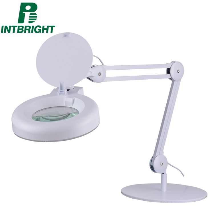 Hottest selling magnifying working lamp LED Magnifier glass with light Beauty lamp for facial nail tattoo