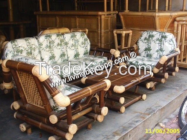 HANOI BROWN SOFA SET