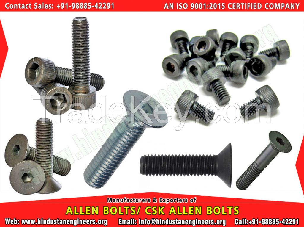 Hex Bolts Manufacture Expoter in india