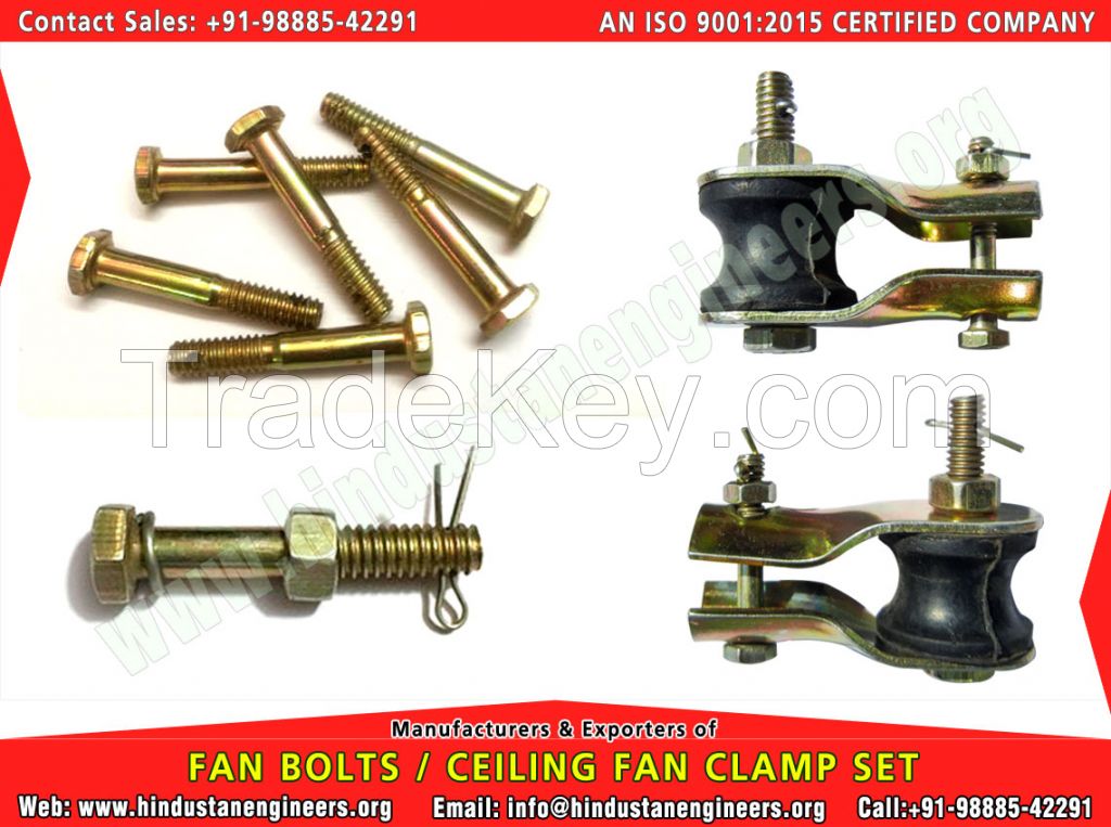 Fan Bolts / Fan Clamps Manufacture Expoter in india