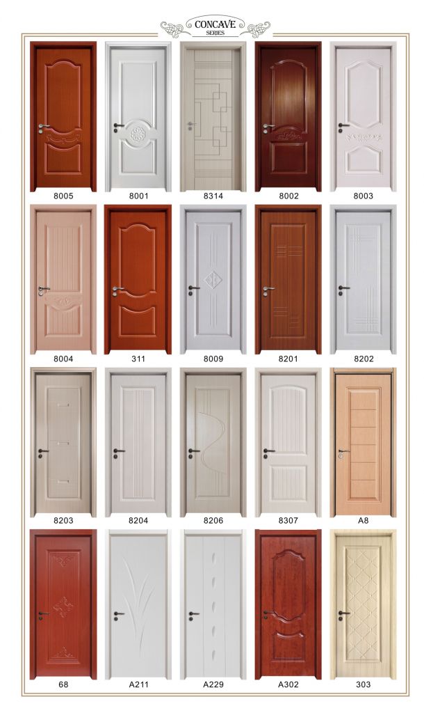 WPC Door (Wood Plastic Composite Door) Water-Proof Interior Door