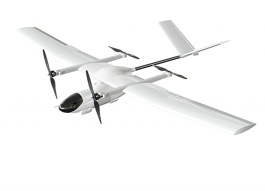 Ewg-e2v Vtol Fixed-wing Uav