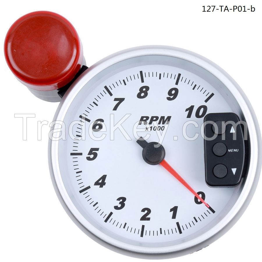 127mm tachometer with shift light