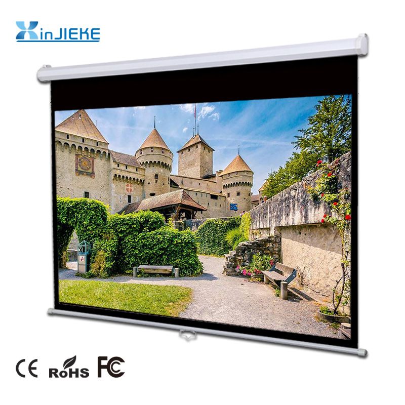 1:1 4:3 16:9 Format Manual Pull-down Projector Screen Projection